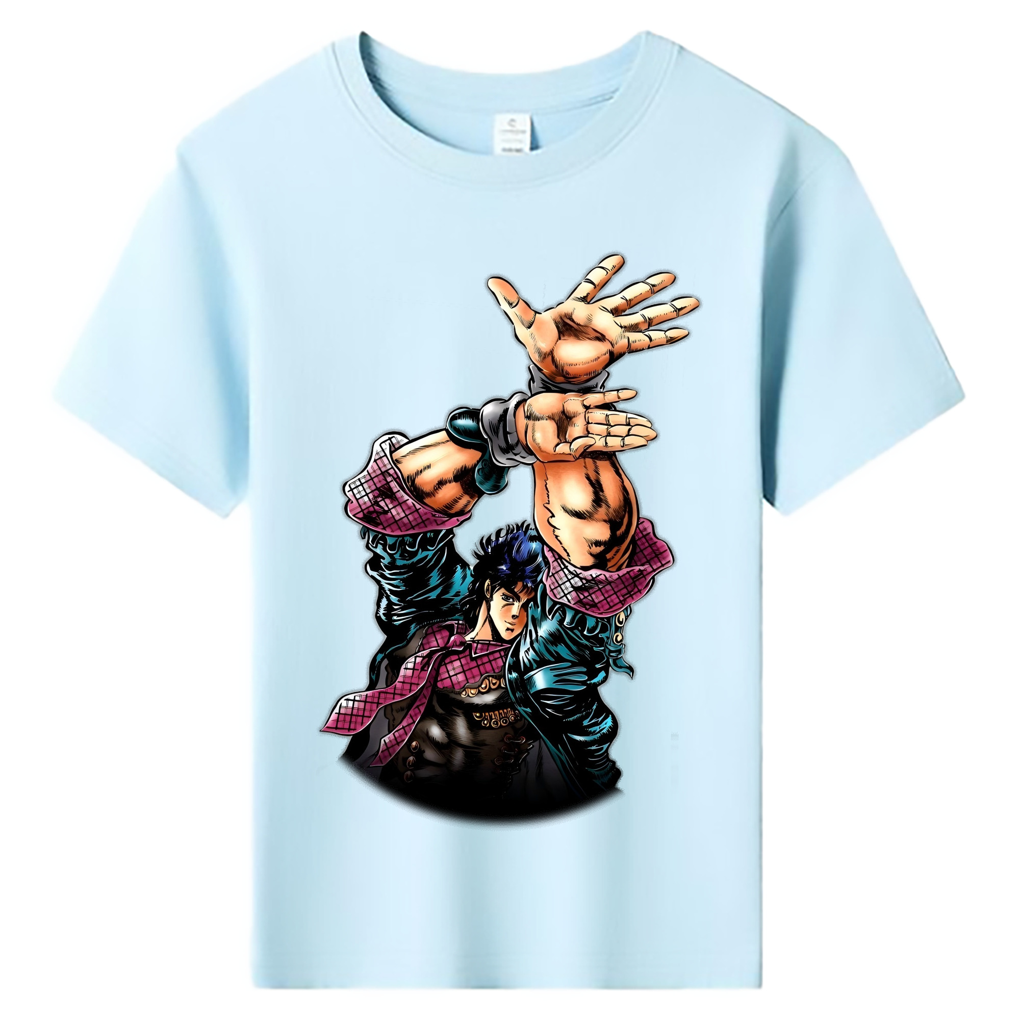（画像用） ジョジョの奇妙な冒険 /ジョナサン?ジョースター JoJo's Bizarre Adventure Jonathan Joestar 綿100％キッズTシャツ（フロントプリント）